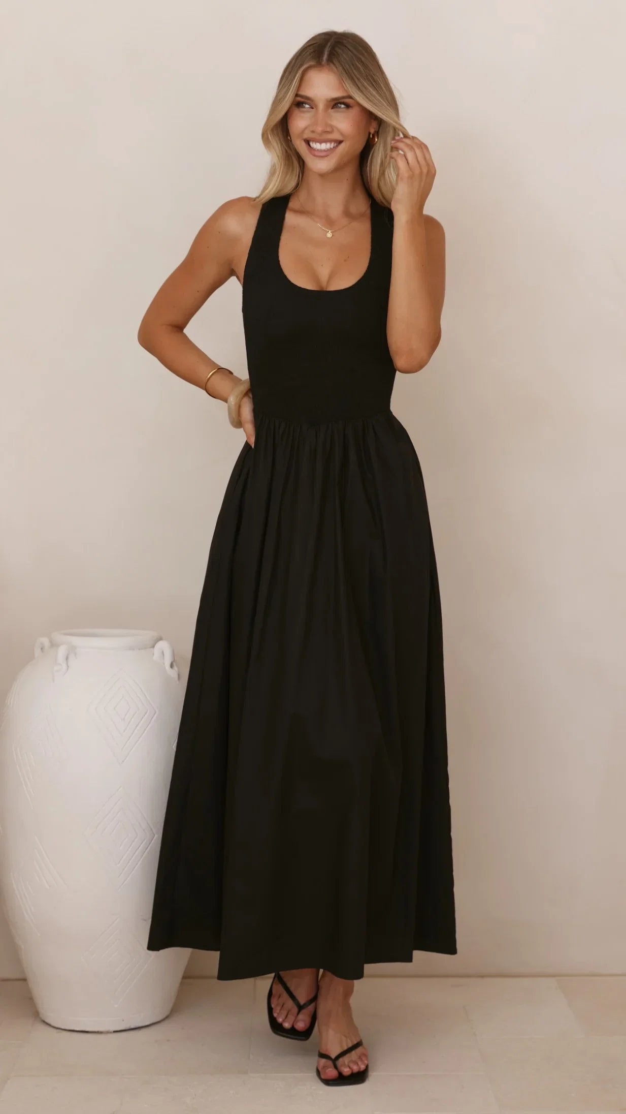 Maia Maxi Dress Black