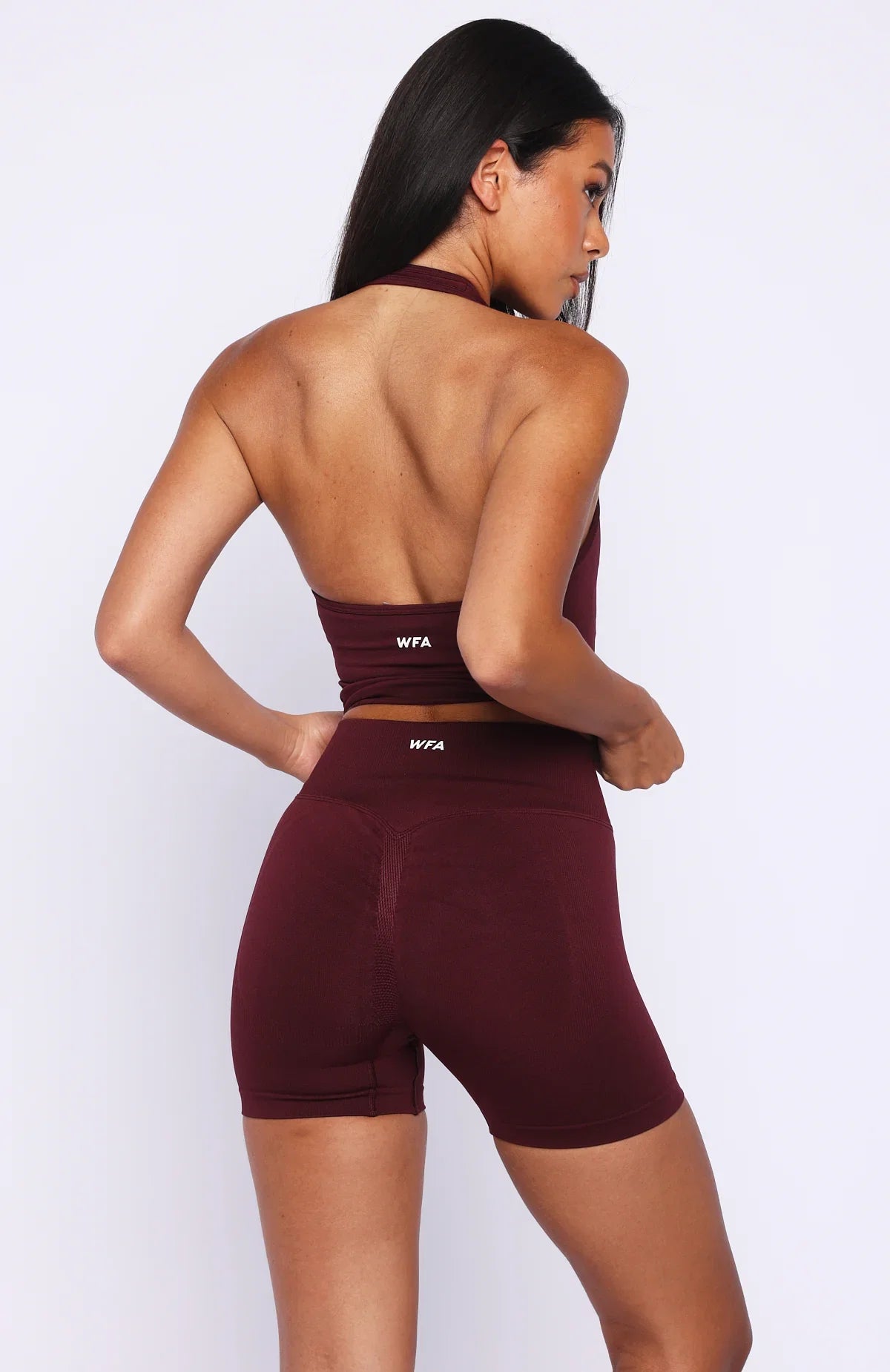 Grit Seamless Active Tank Merlot