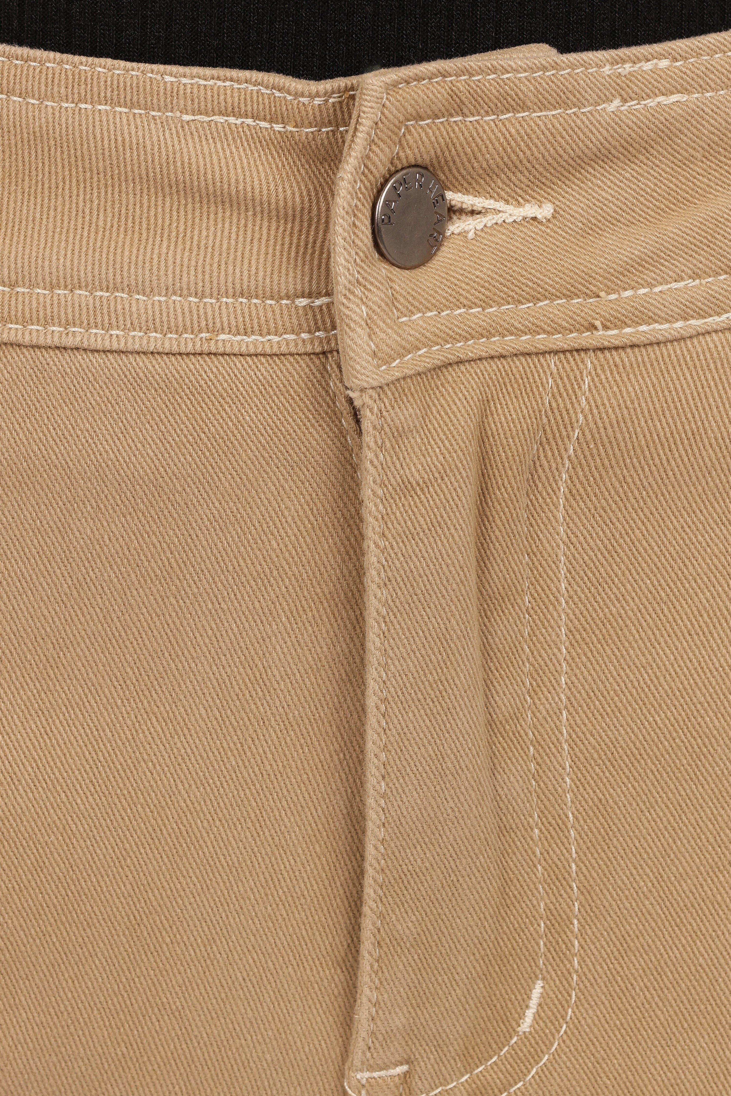 Parson Wide Leg Pant Taupe