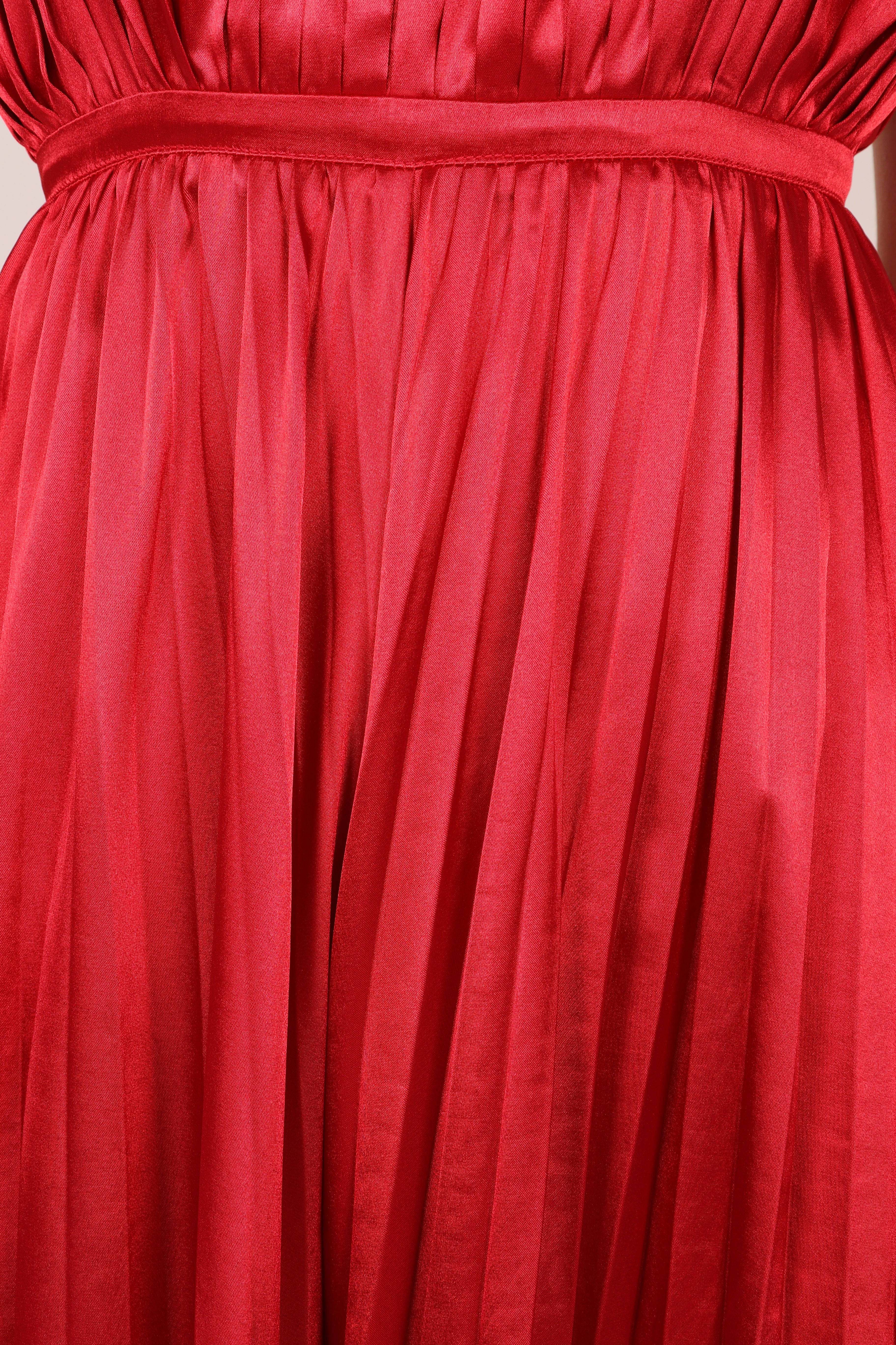 Eden Wide Leg Jumpsuit Red
