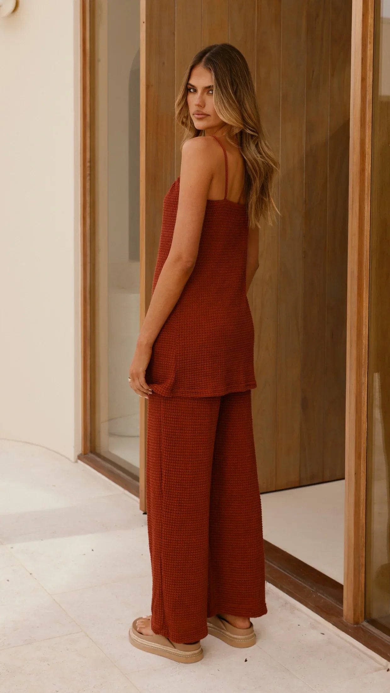 Catie Top Rust