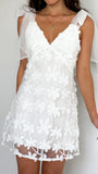 Elizabeth Mini Dress White