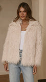 Chantelle Fur Jacket Cream
