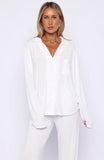 Bridal Party Long Sleeve Pyjama Set Off White