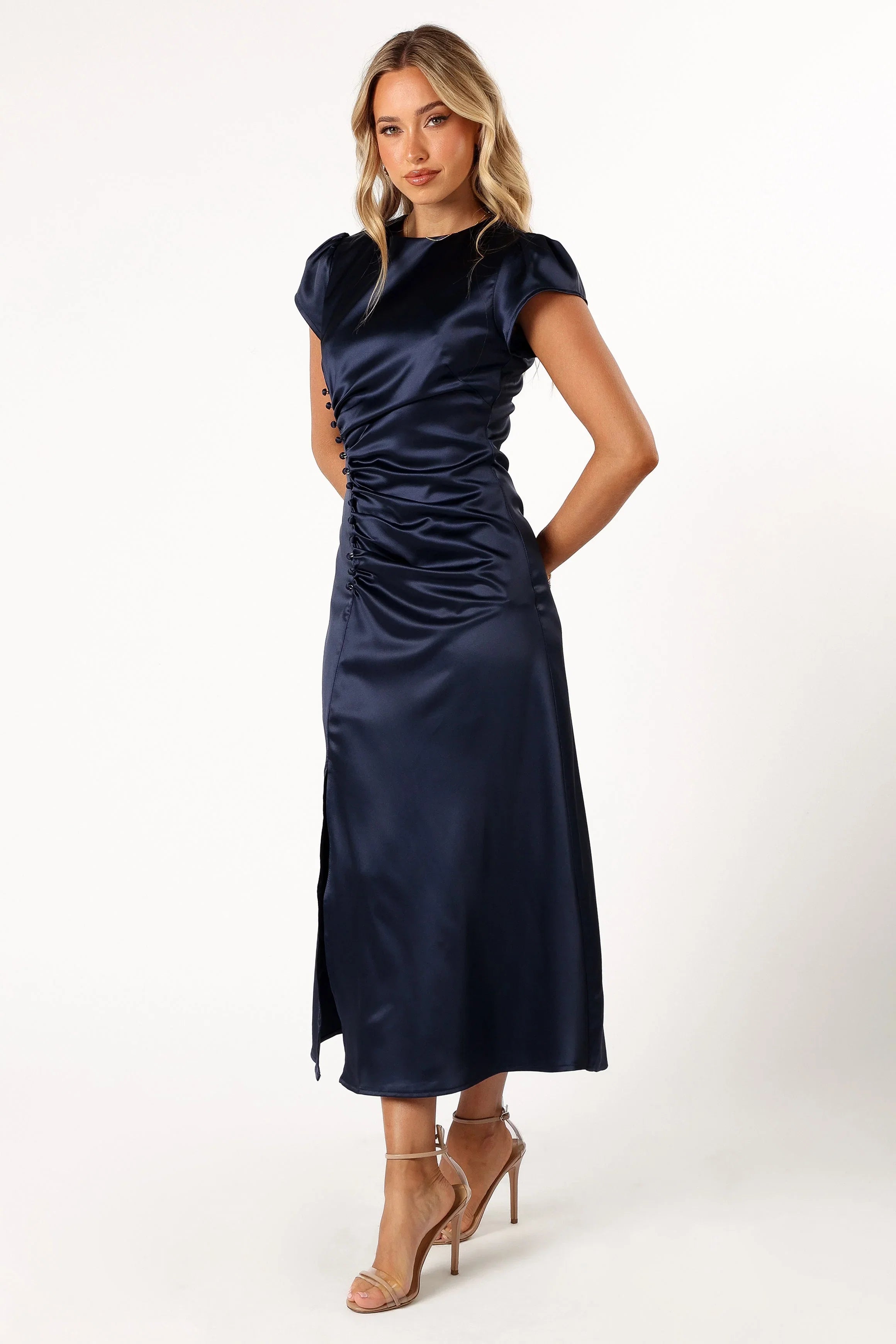 Lisbeth Midi Dress Navy