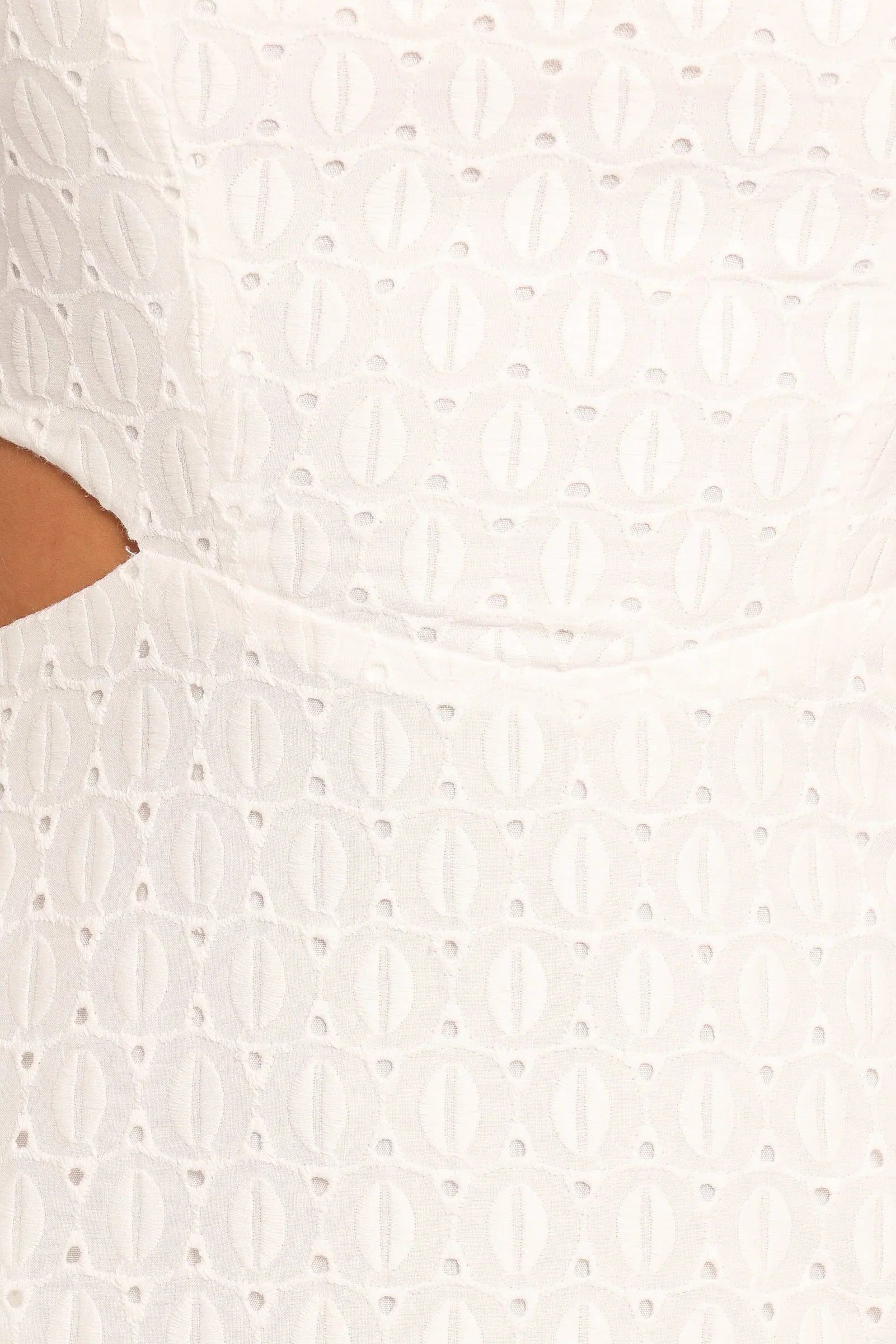 Laura Midi Dress White