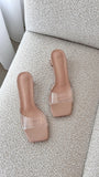 Finbar Heel Clear Nude
