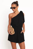 Sally Romper Black