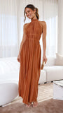 Frances Maxi Dress Rust