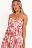 Vikki Dress Red Floral