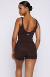 More To You Active Tank Dark Chocolate
