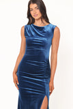 London Maxi Dress Midnight Blue