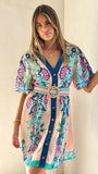 Dali Mini Dress Island Bloom Pink