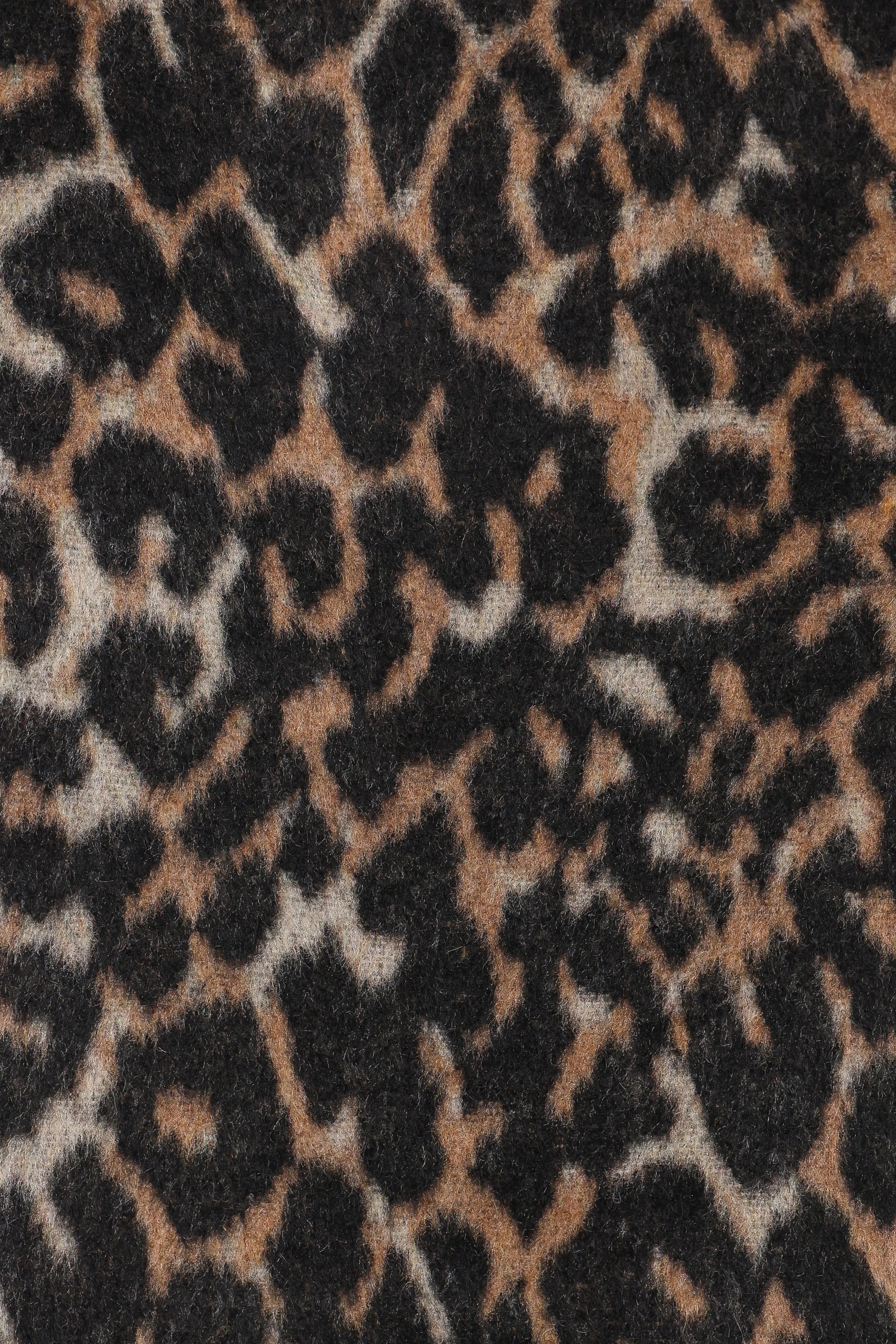 Vanna Tie Front Jacket Leopard