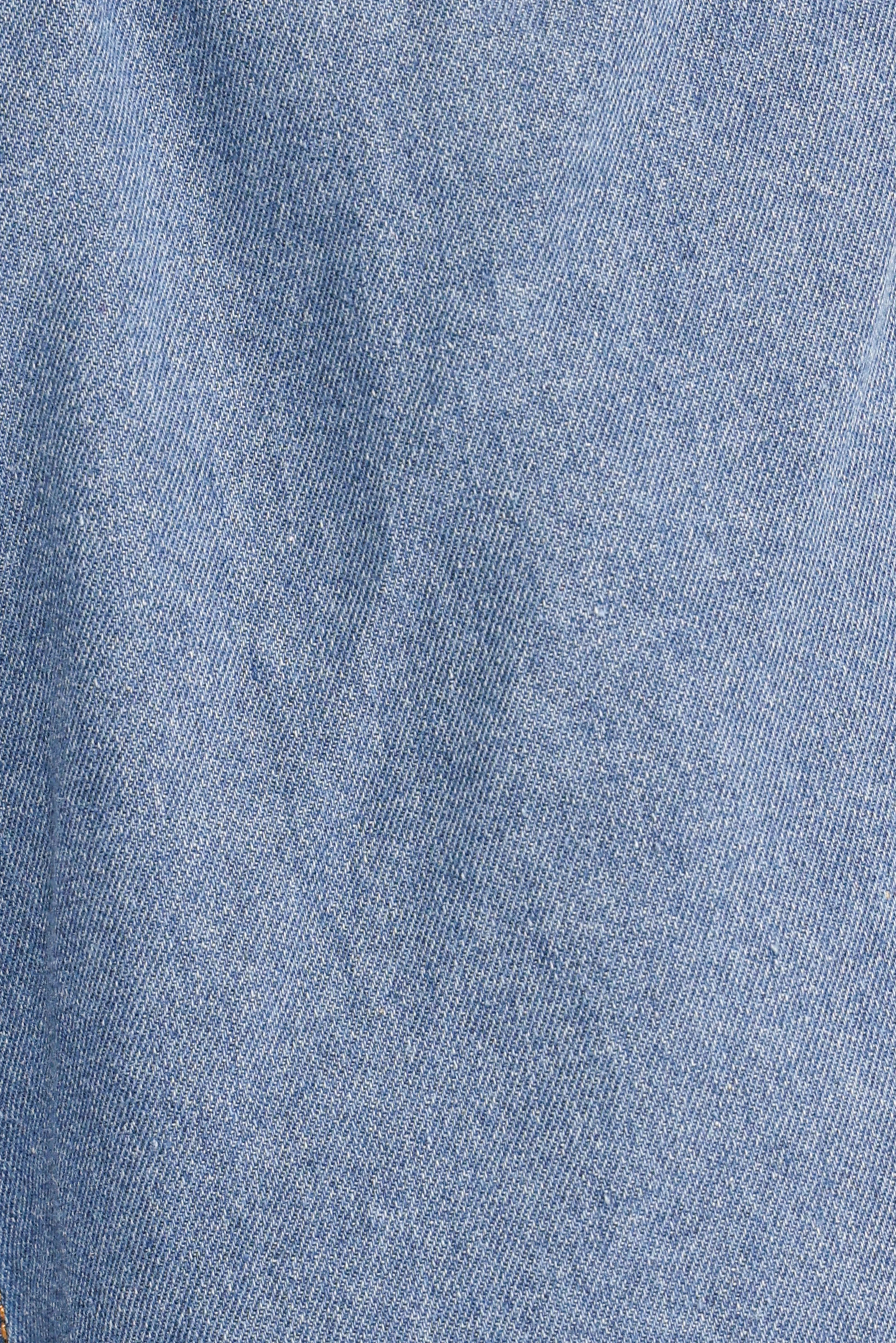 Graciana Denim Short Set Blue