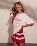 Lobster Lover Graphic Cotton Short Sleeve Tee