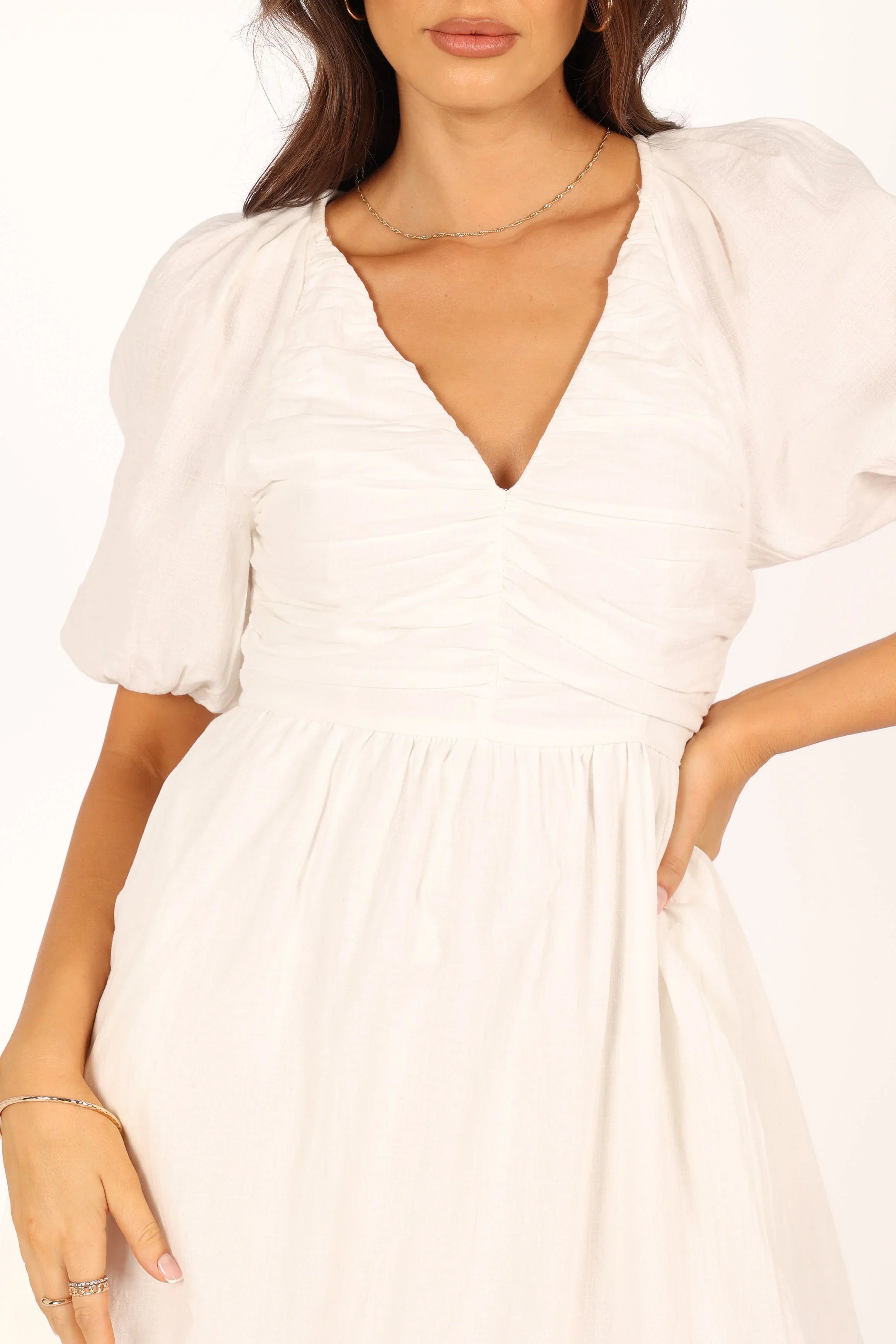 Lulee Mini Dress White