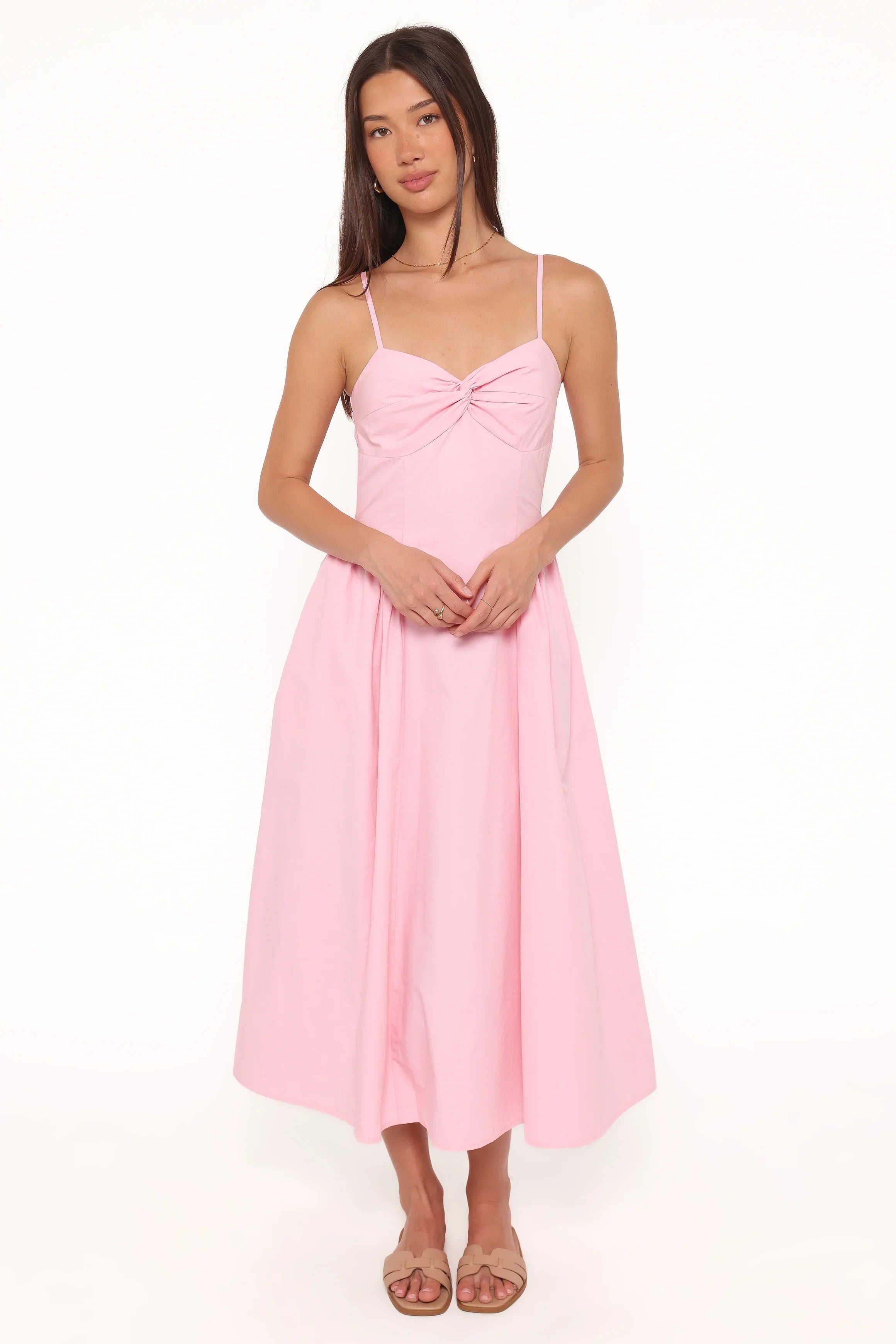 Venice Midi Dress Pink