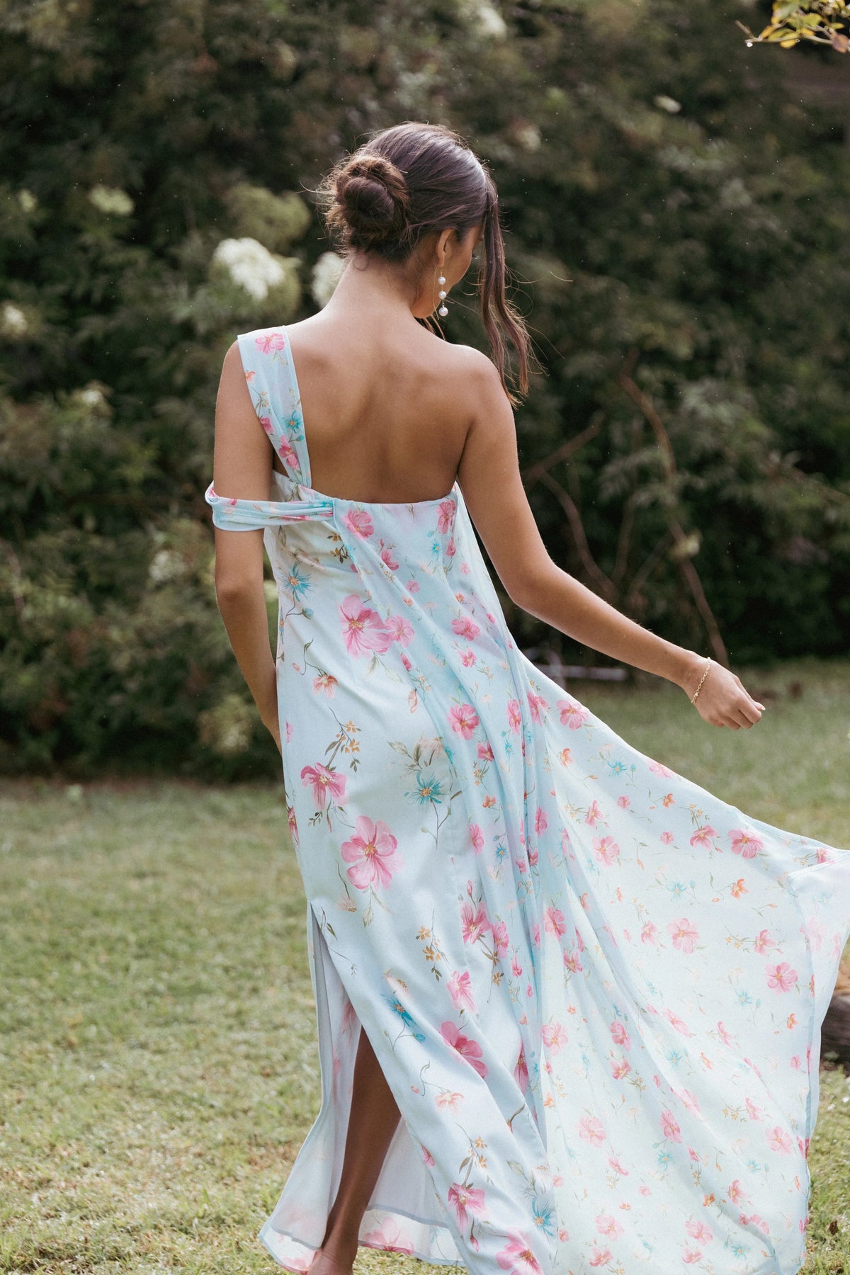 Eloisa Maxi Dress Blue Floral
