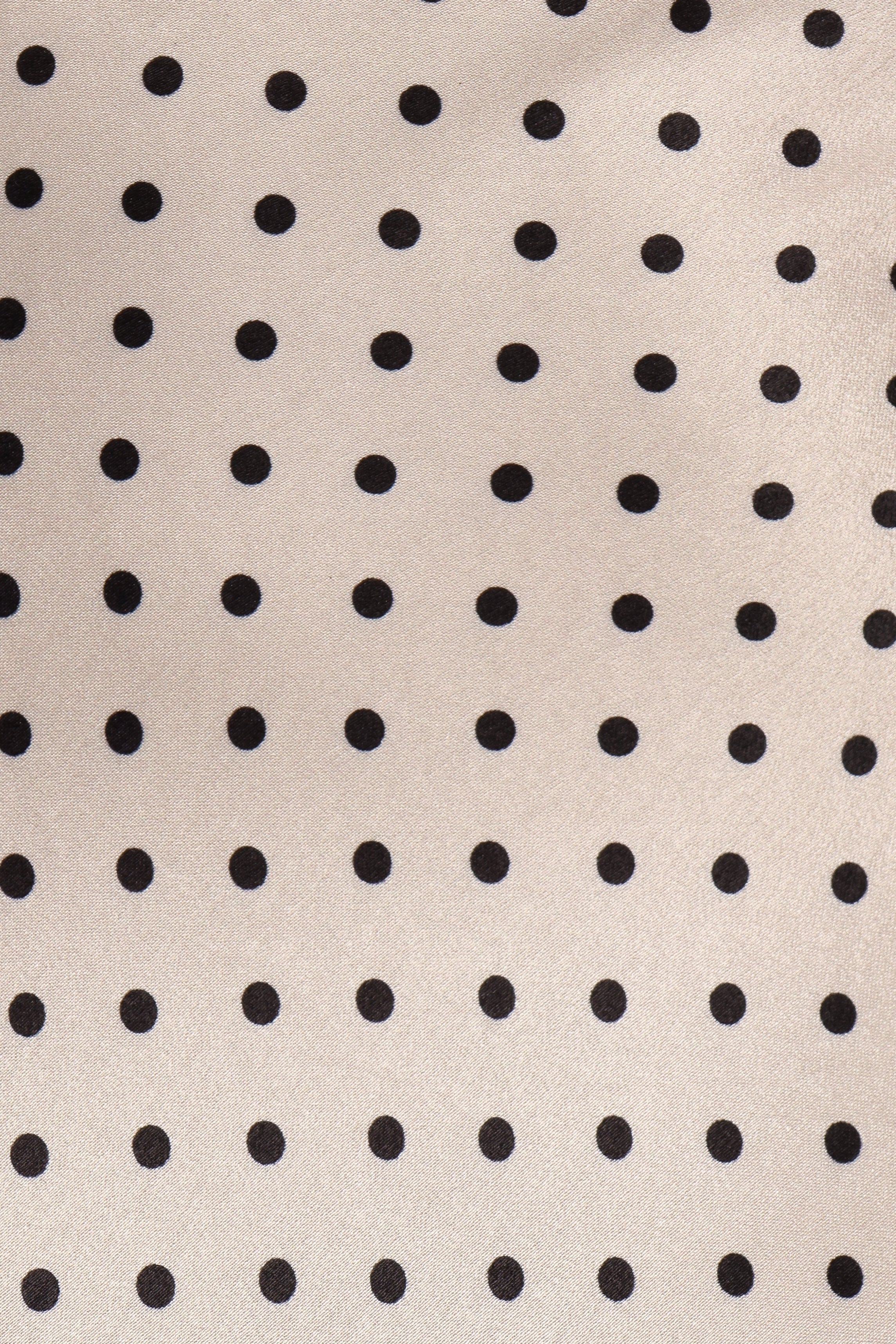 Lizza Maxi Dress White Polkadot