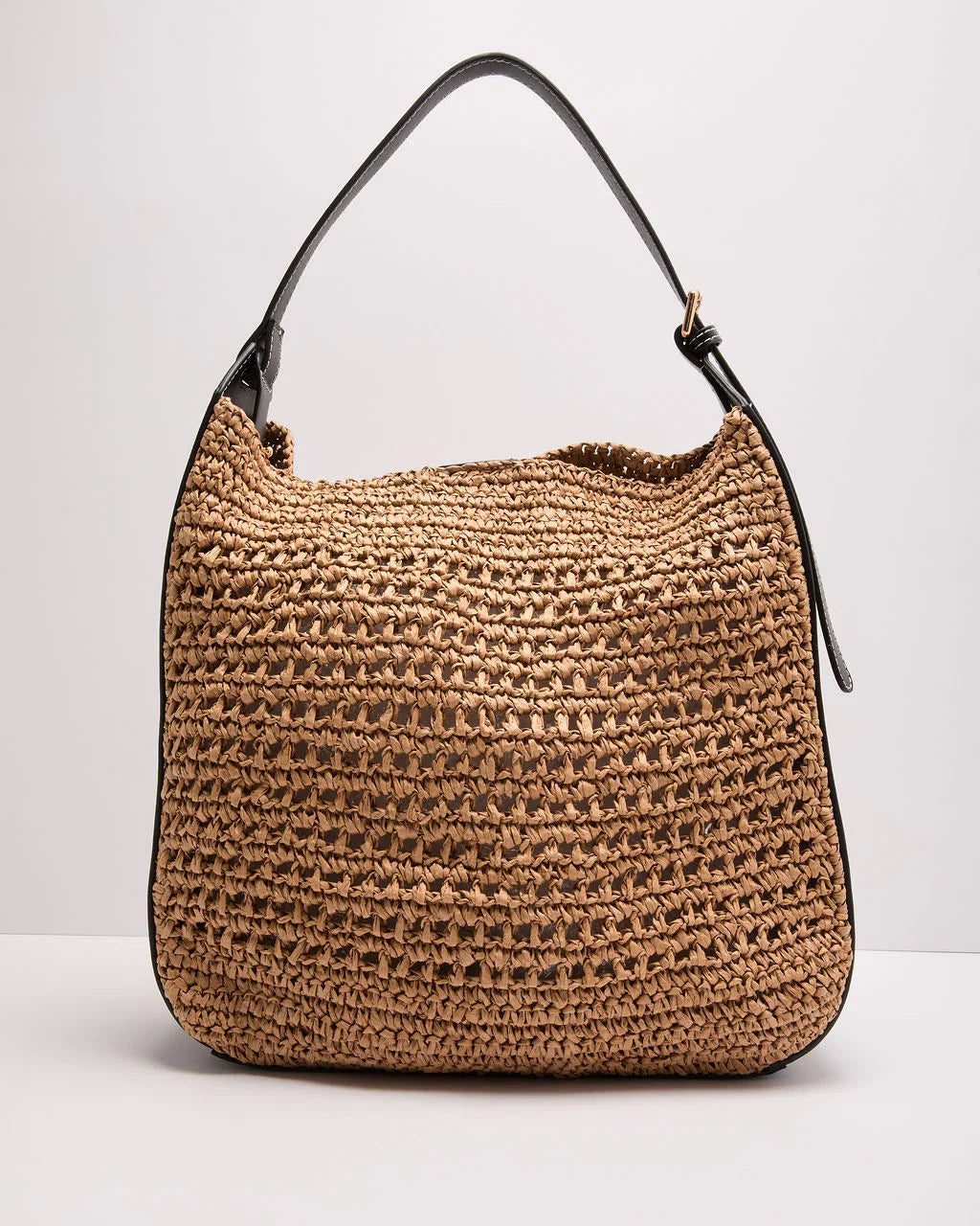 Marina Drift Slouchy Woven Straw Tote Bag
