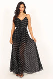 Hilary Wide Leg Jumpsuit Black