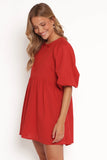 Cinzia Mini Dress Red