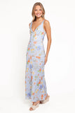 Lunaria Maxi Dress Blue Floral
