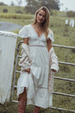 Minny Maxi Dress Cream