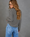 Mackey Striped Long Sleeve Top