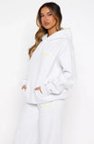 Vol 1 Oversized Hoodie Grey Marle