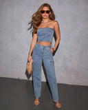 Mayde Wide Leg Cargo Jeans