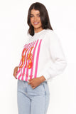 Goodwin Lobster Sweatshirt White