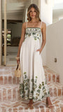 Jaylene Maxi Dress Palm Garden