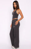 Chill In Style Track Pants Charcoal