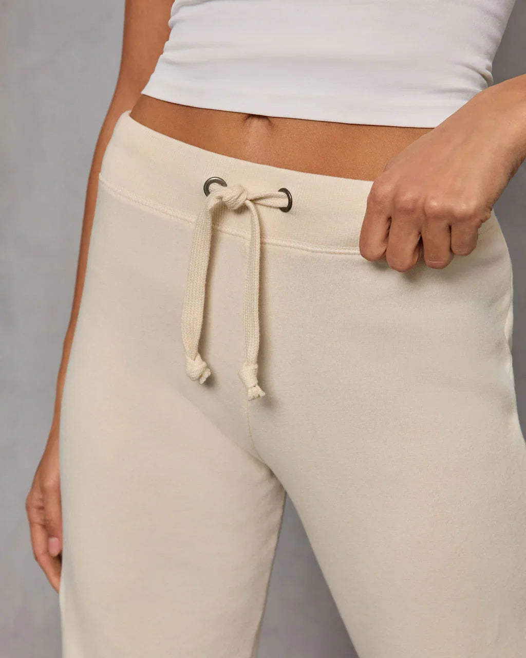 Seloria Striped Hem Sweatpants