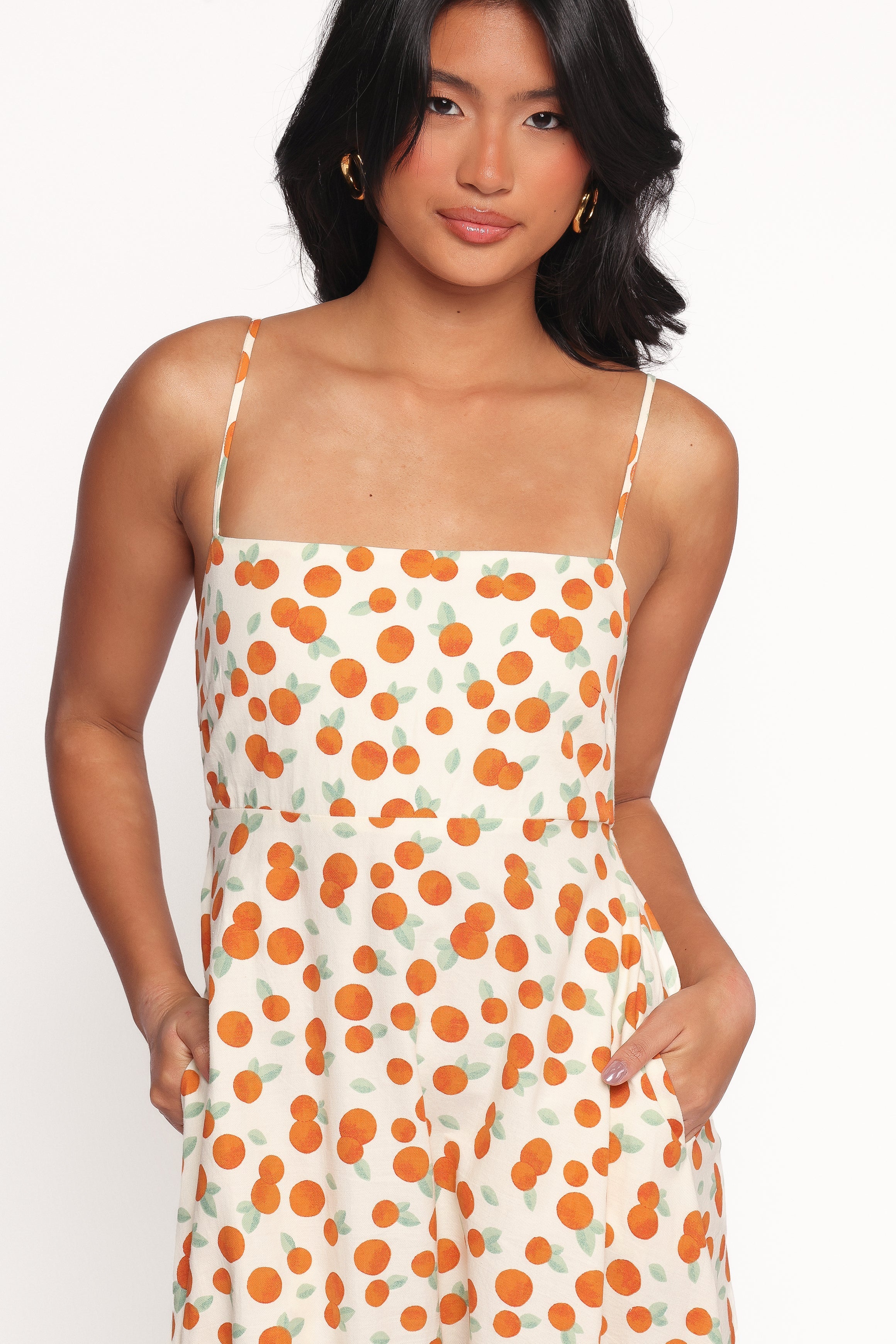 Leah Maxi Dress Clementine Print