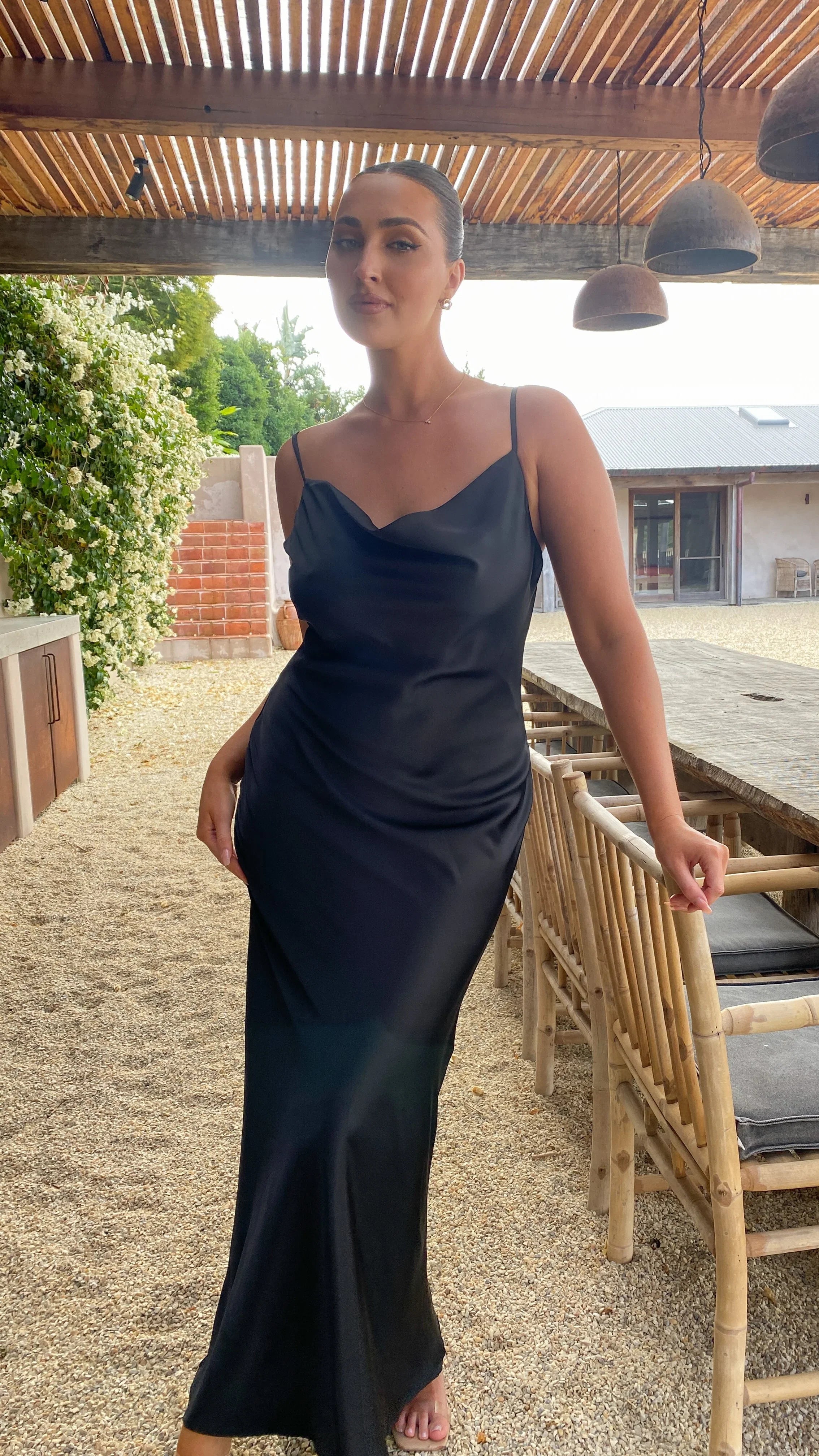 Willow Maxi Dress Black