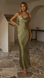 Eva Maxi Dress Olive