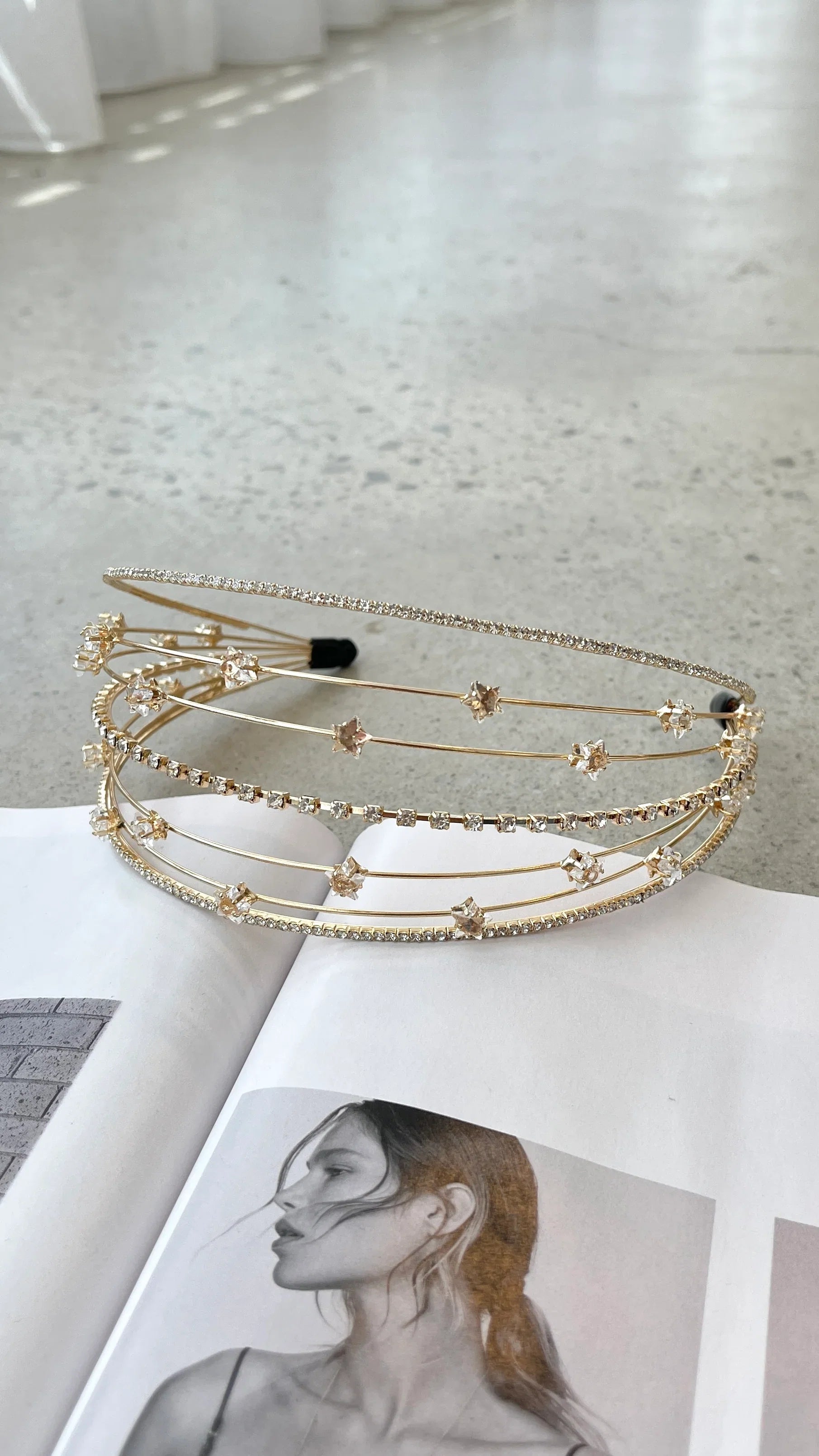 Astra Headband Gold