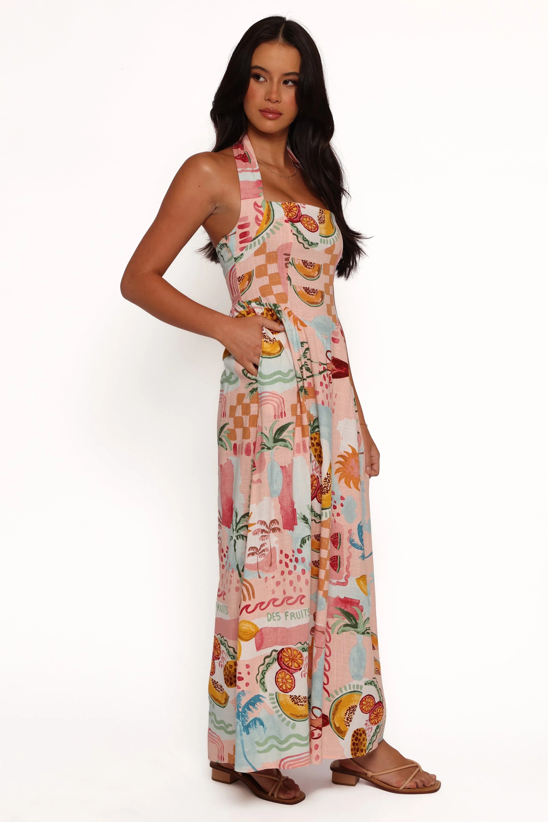 Kiera Midi Dress Summer Haze