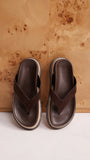 Arley Slide Cocoa Suede