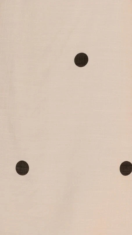 Nalu Mini Dress Cream Polka
