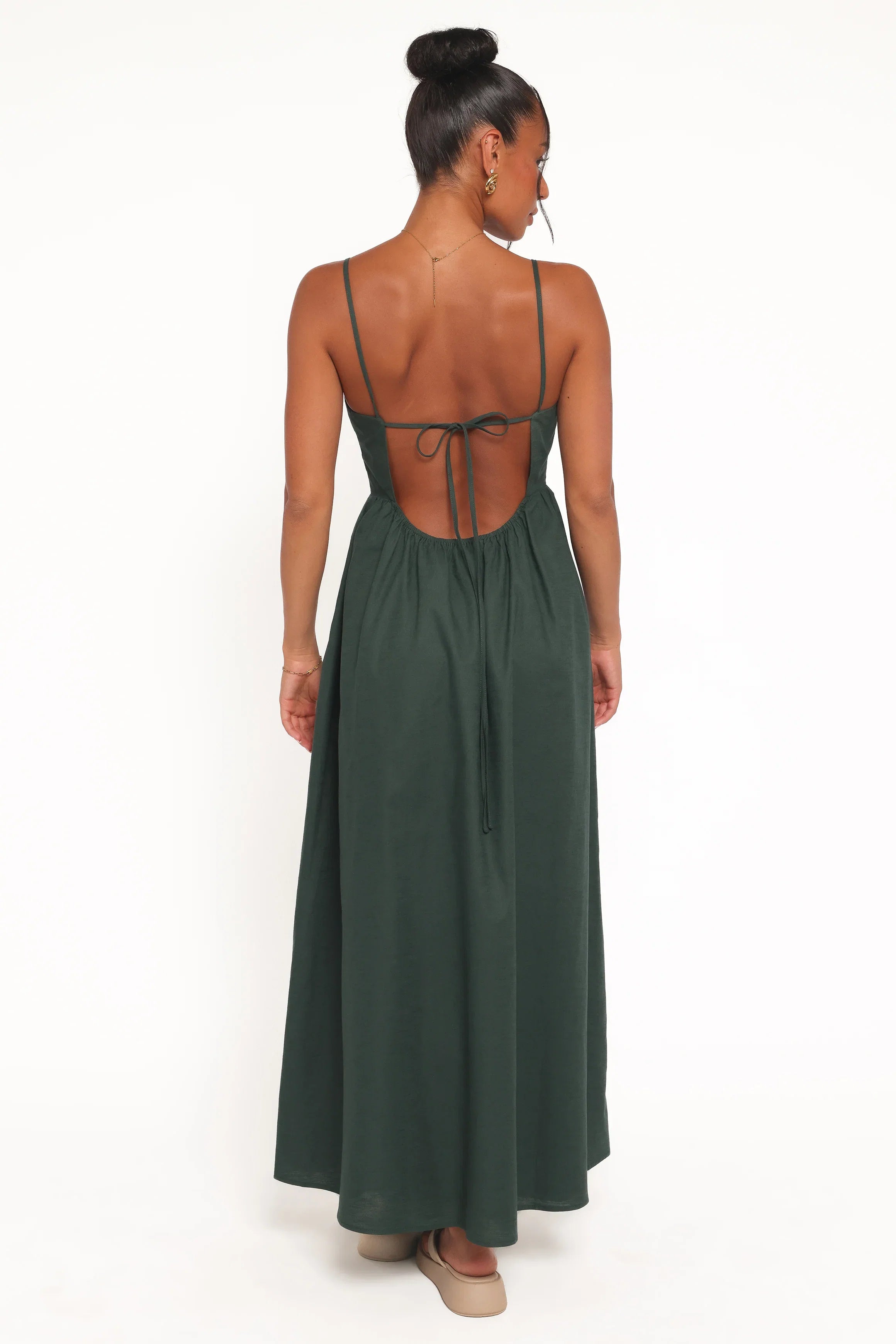 Savannah Maxi Dress Forest Green