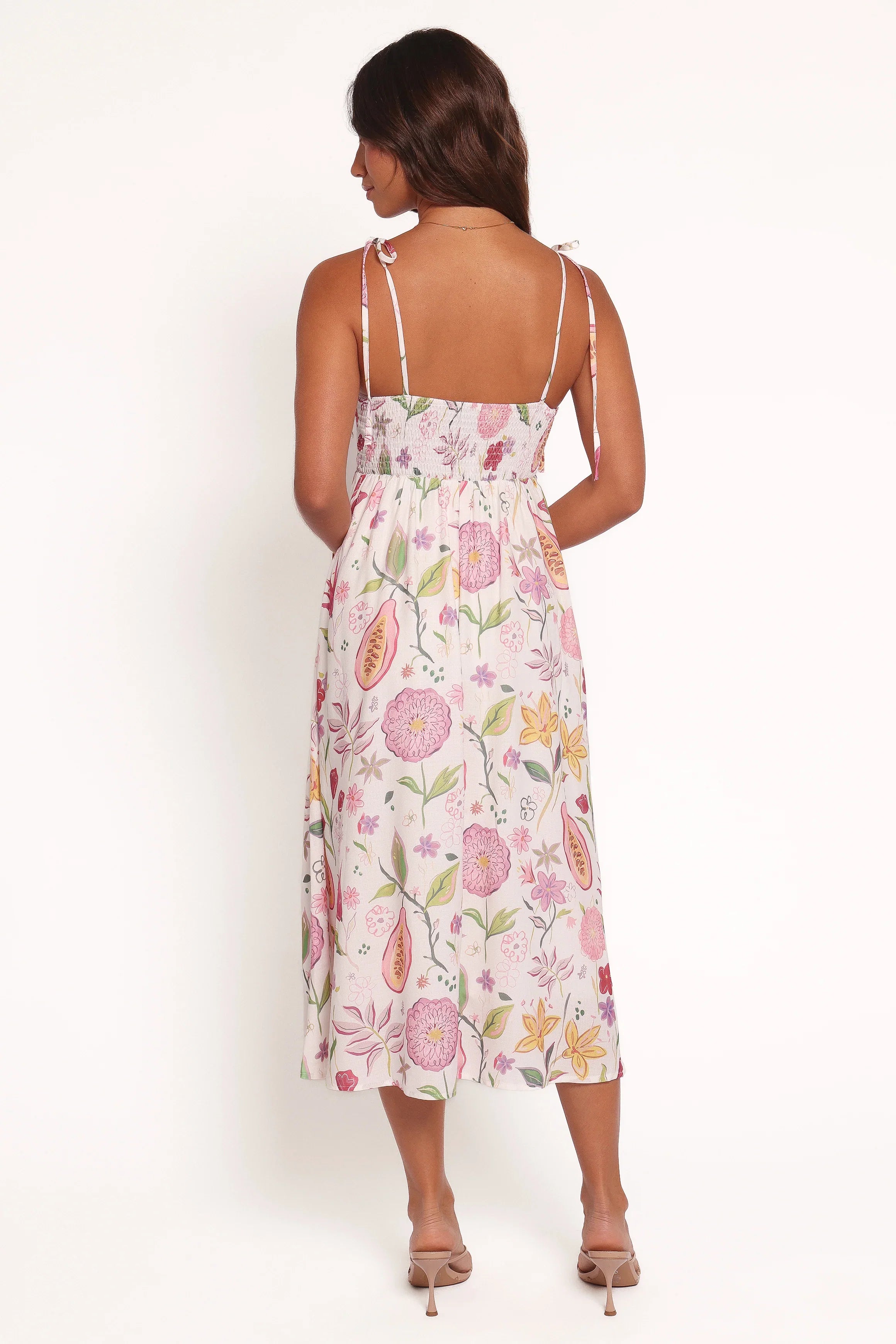 Stazie Midi Dress Garden Floral