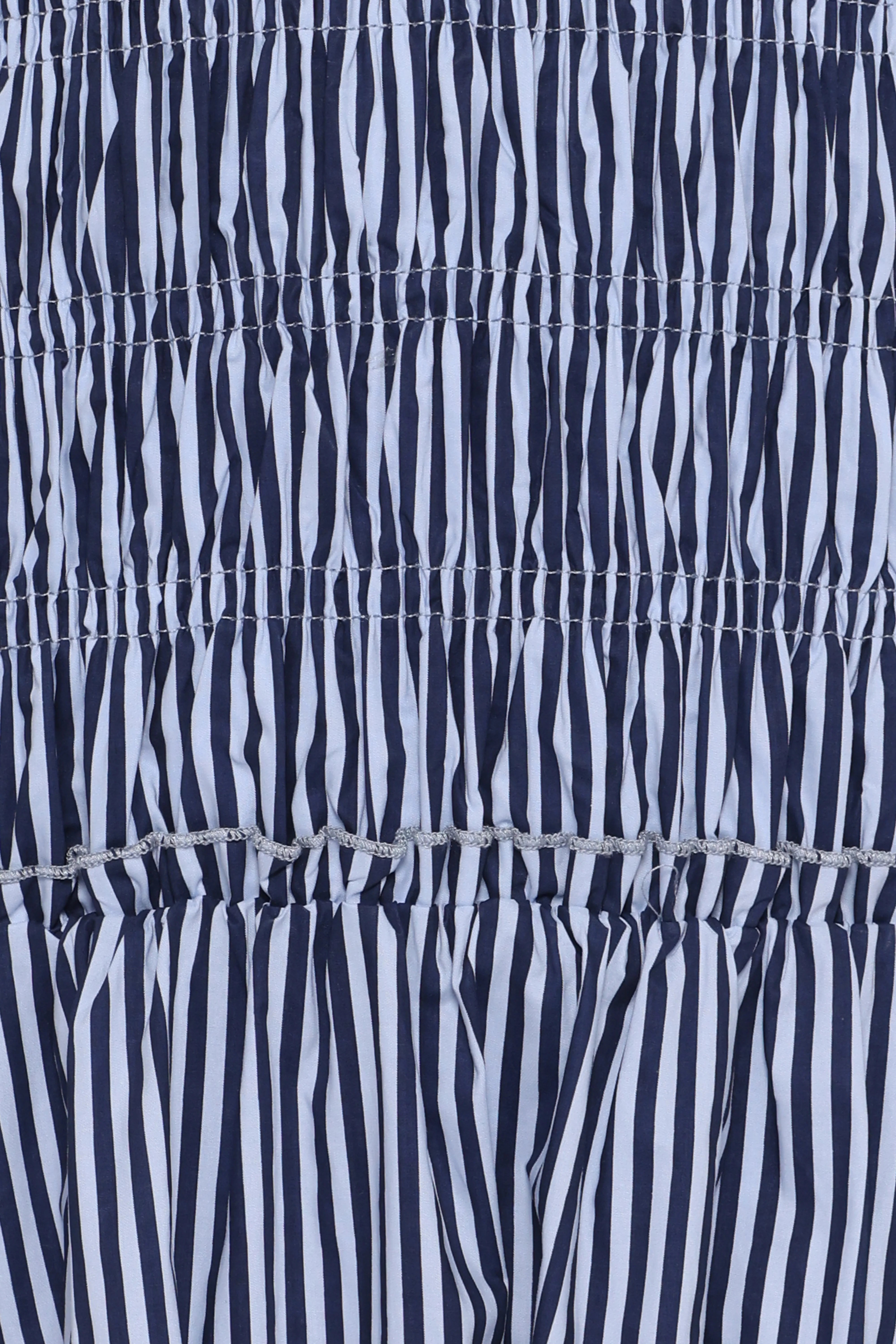 Kirrilee Maxi Dress Blue Stripe