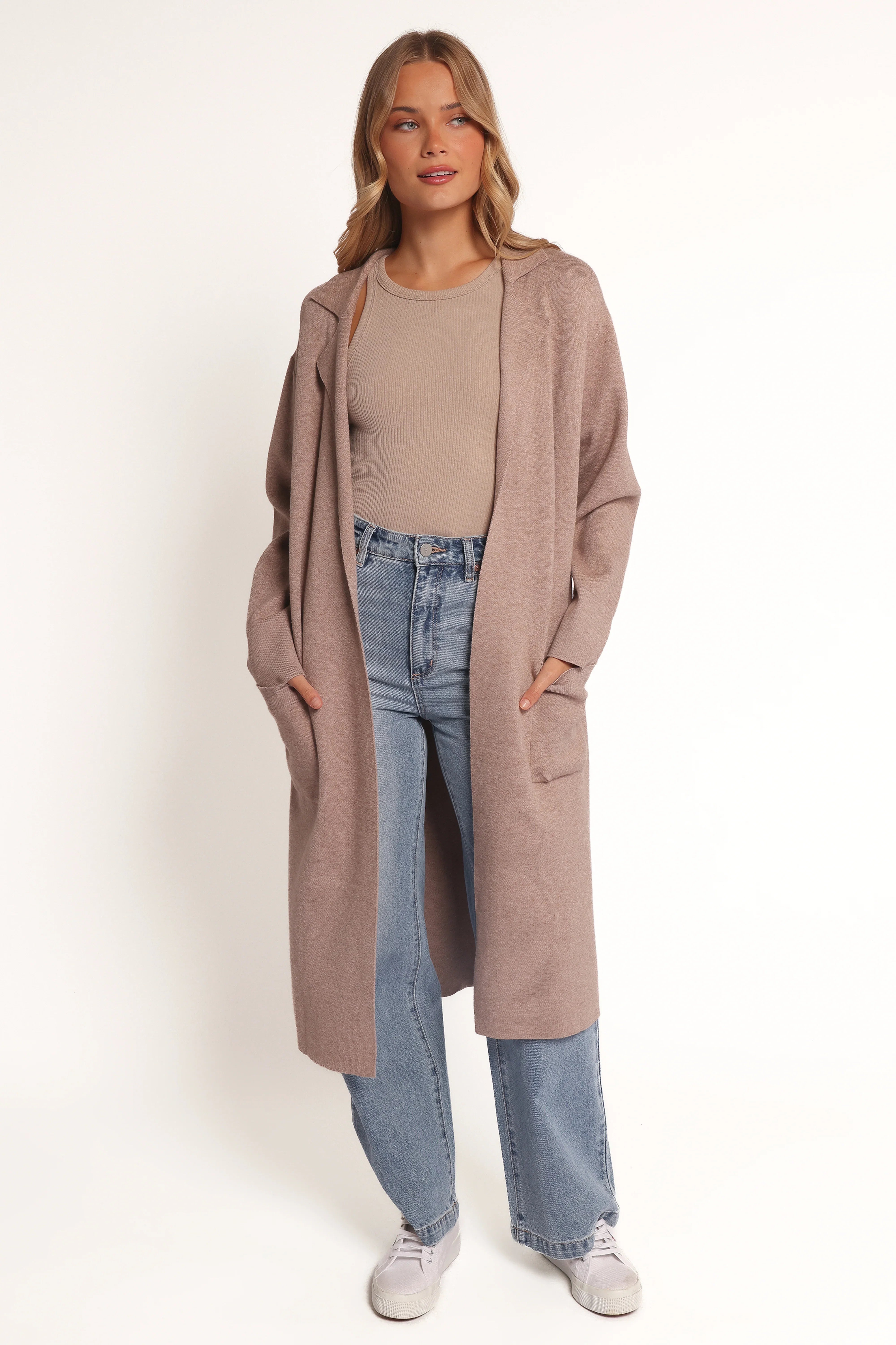 Venda Coatigan Light Brown