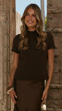 Sachi Top Brown