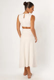 Sola Midi Dress White