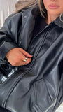 Kenny Bomber Jacket Jet Black